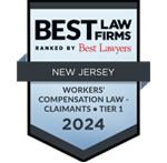 Best Law Firms ranked by Best Lawyers | New Jersey | Workers' Compensation Law - Claimants . Tier 1 | 2024