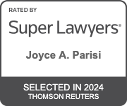 Rated By Super Lawyers | Joyce A. Parisi | Selected in 2024 Thomson Reuters
