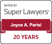 Rated By Super Lawyers | Joyce A. Parisi | 20 Years